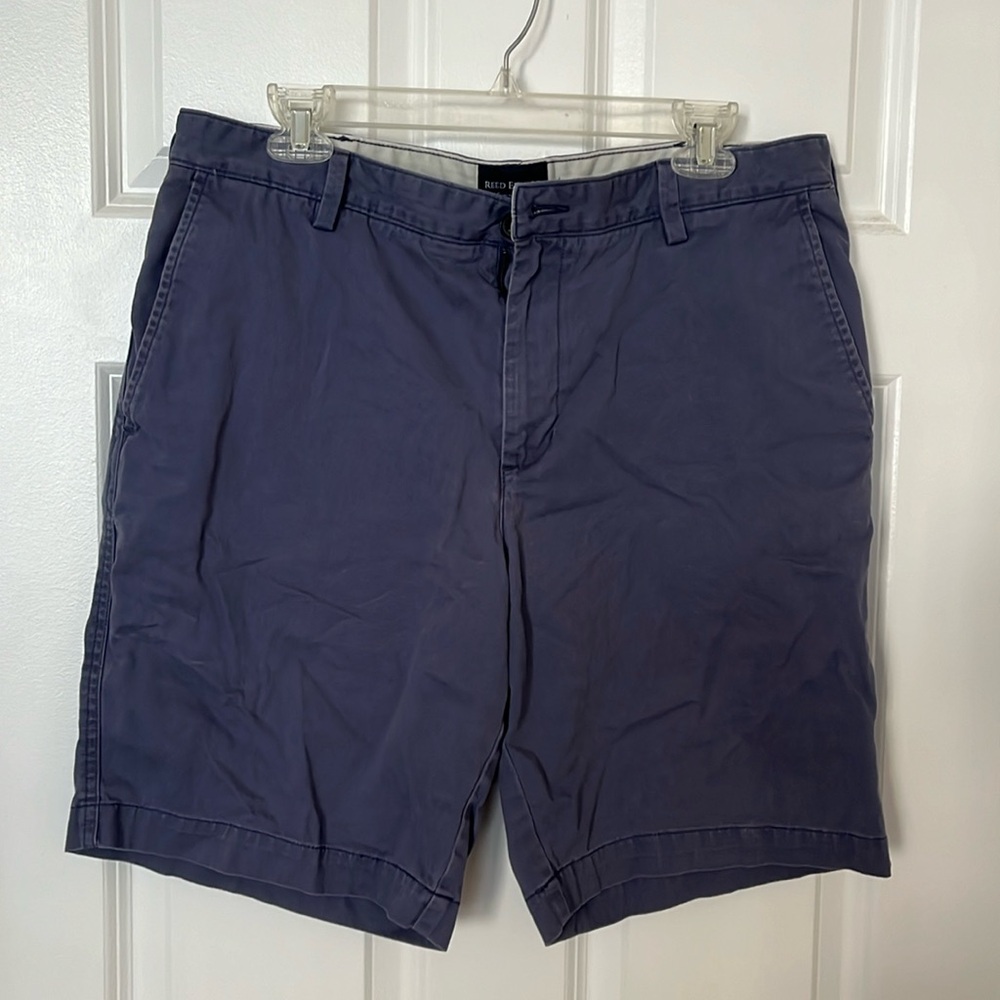 Reed Edwards Men’s Shorts 35W, Blue/Gray